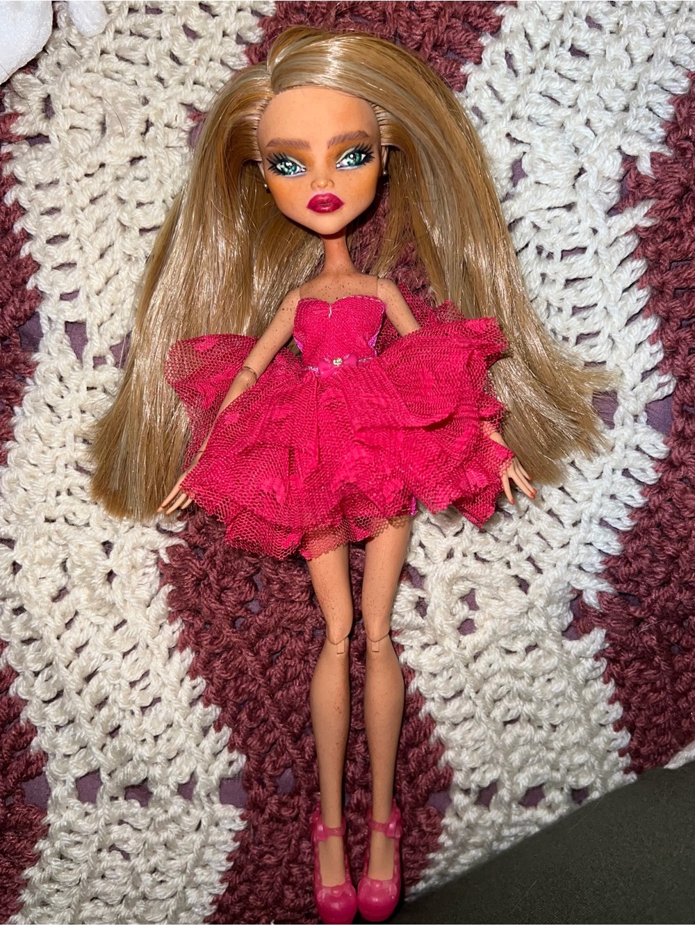 Custom Monster High Doll - Reroot, Redress, Repaint! By Famous Artist!